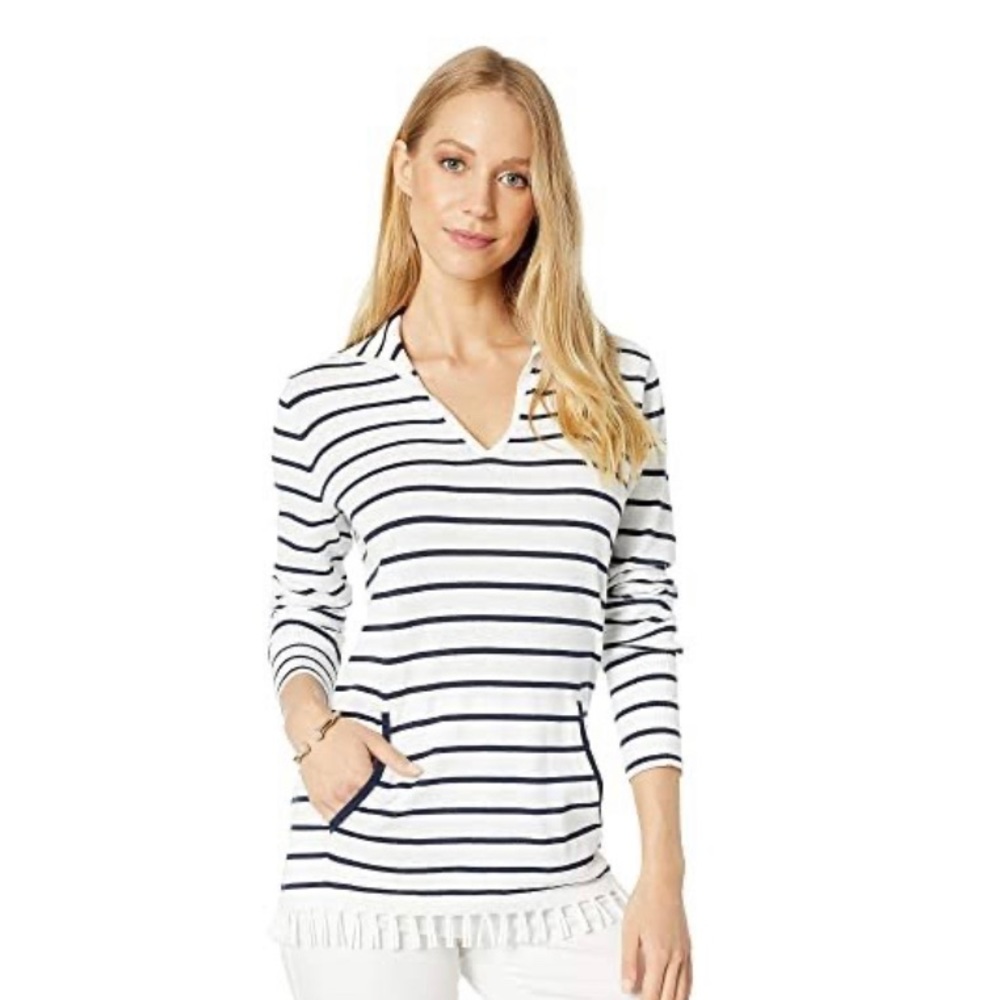 Lilly Pulitzer Crestwood Coolmax Fringe Sweater